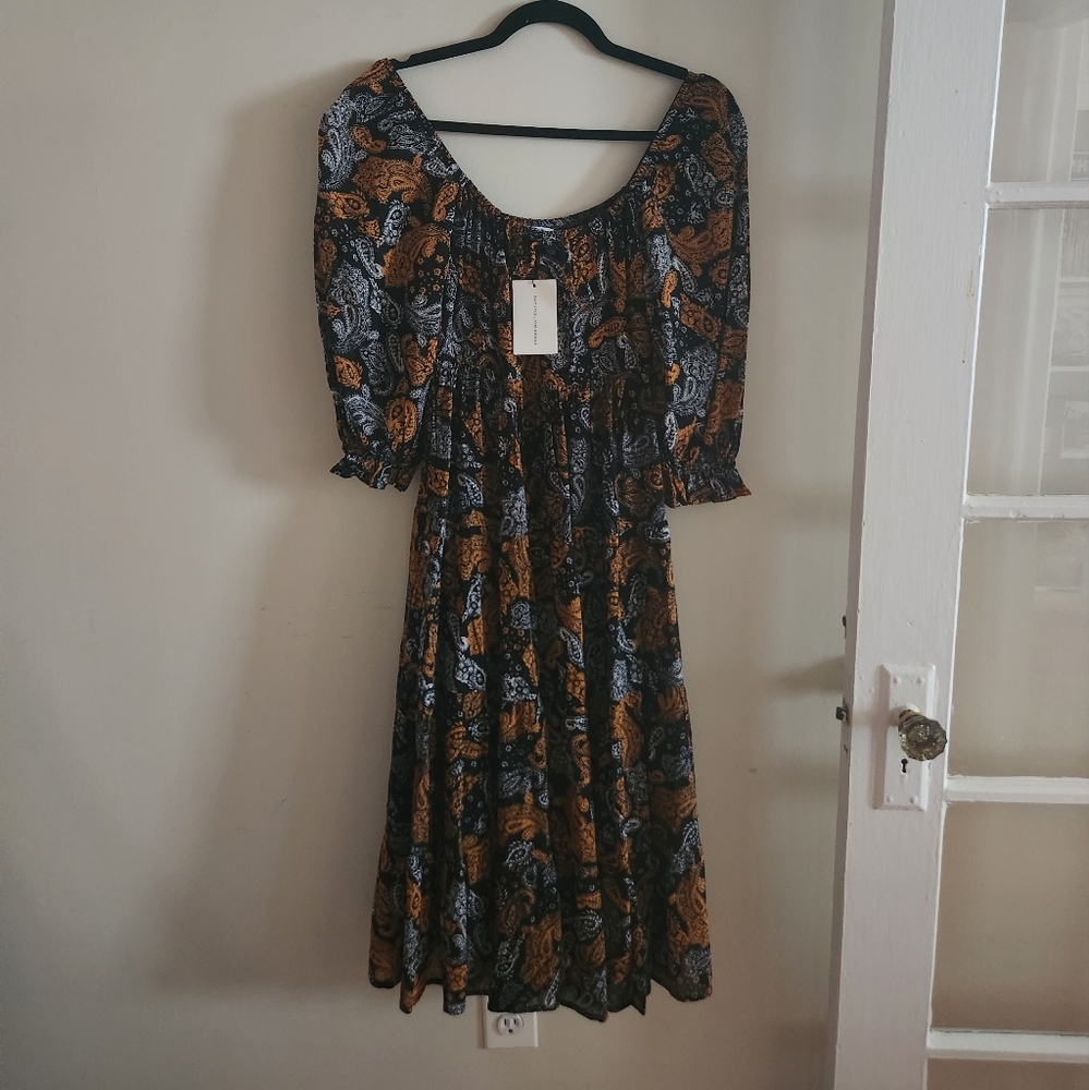 *NWT* Faithfull The Brand Women's Darsha Midi Dress | Size 2